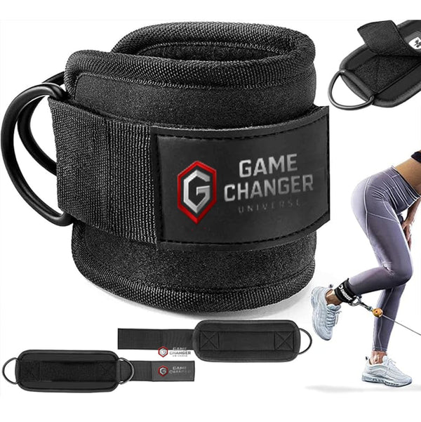 Game Changer Universe Padded Ankle Straps for Cable Machine – Premium Comfort for Booty & Leg Workouts