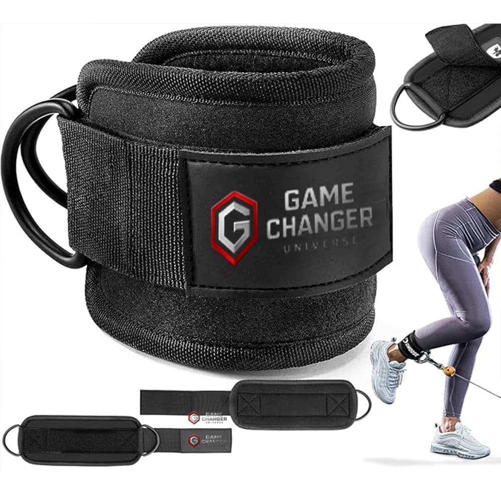 Game Changer Universe Padded Ankle Straps for Cable Machine – Premium Comfort for Booty & Leg Workouts