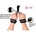 Game Changer Universe Lifting Wrist Straps – Heavy Duty Grip Support for Weightlifting & Deadlifts