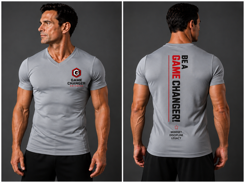 Game Changer Men's V-Neck Performance T-Shirt