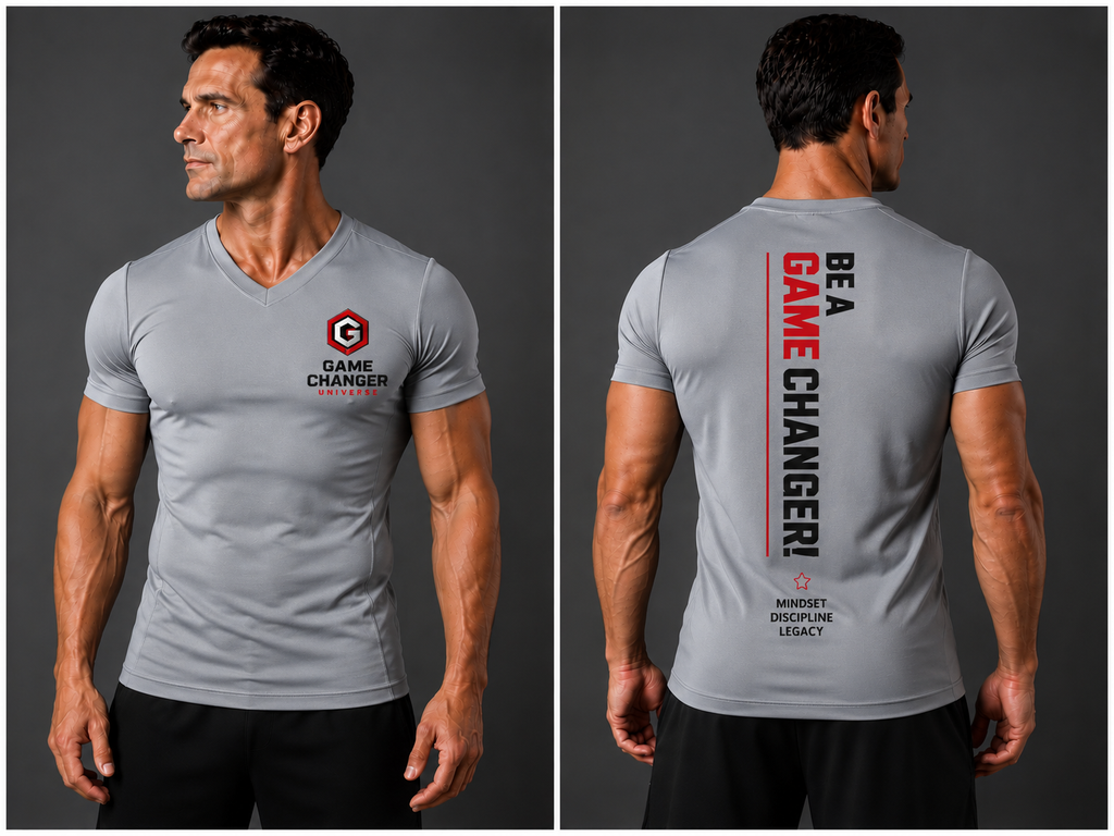 Game Changer Men's V-Neck Performance T-Shirt