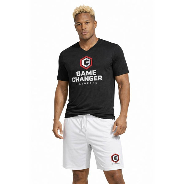 Game Changer Universe Men's Performance V-Neck Gym T-Shirt