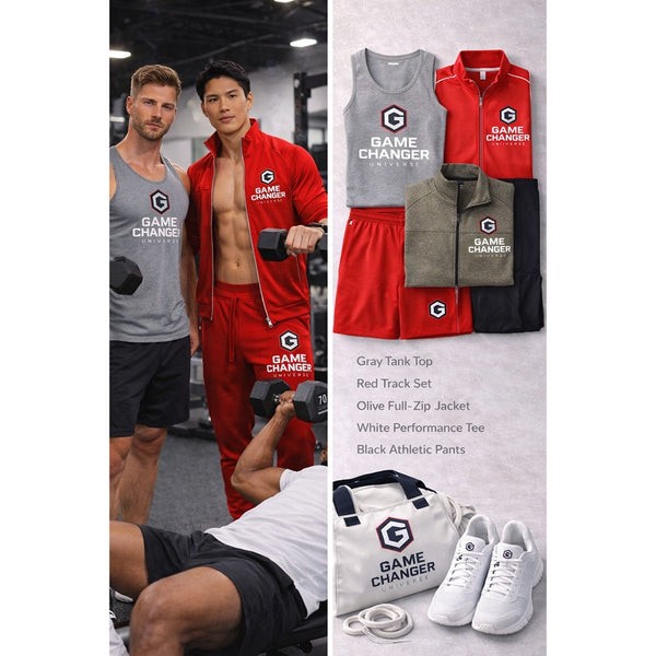 Men’s Multi-Color Gymwear Set Collection